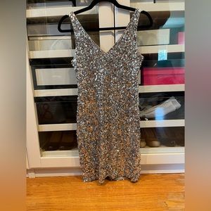 Sequin party dress great for New Year’s Eve